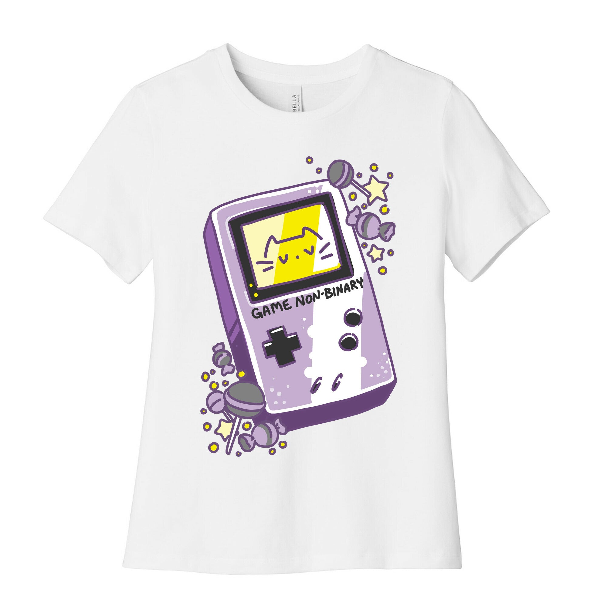 Game Non-binary  Women's Cotton Tee